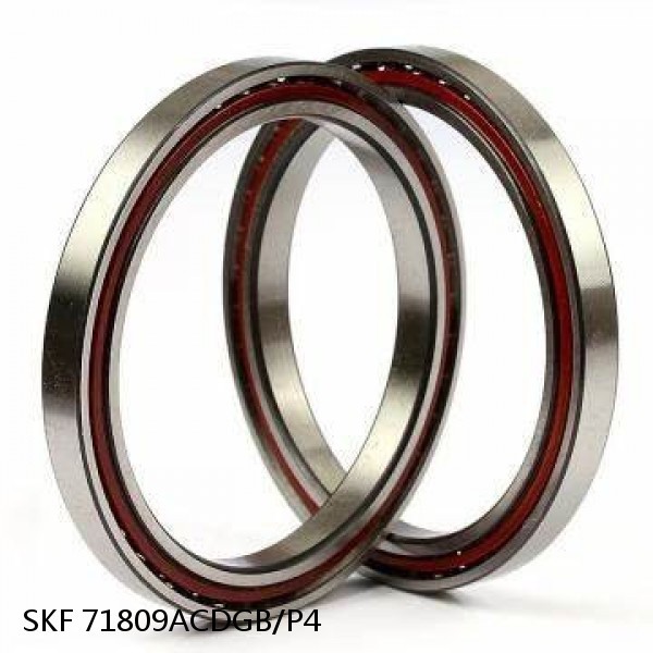 71809ACDGB/P4 SKF Super Precision,Super Precision Bearings,Super Precision Angular Contact,71800 Series,25 Degree Contact Angle