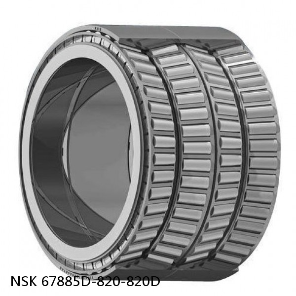 67885D-820-820D NSK Four-Row Tapered Roller Bearing