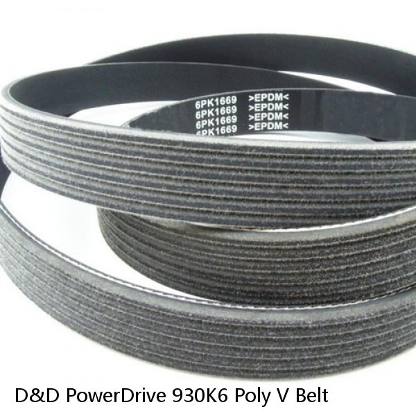 D&D PowerDrive 930K6 Poly V Belt